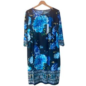 Plus Size Croft & Barrow Floral Shift Dress
